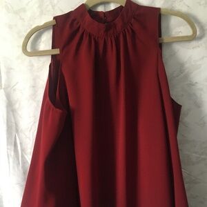 Cold shoulder blouse